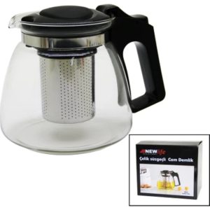 Cam Süzgeçli Demlik 900 ML