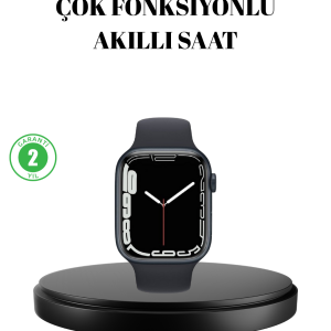1.9 İnç Akıllı Saat – Bluetooth 5.0, Kablosuz Şarjlı, IP68 Su Geçirmez Akıllı Saat