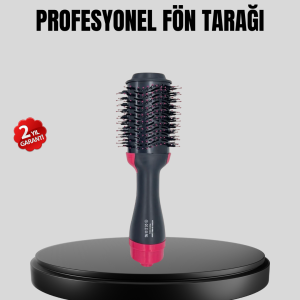 220°C Profesyonel Fön Tarağı – Negatif İyon Teknolojili, 3 Isı Kademeli, 1200W