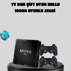 10K Ultra HD M8Pro Mini 2 – 64 GB Depolama, Android 12, Oyun ve TV Deneyimi Bir Arada