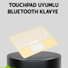 Bluetooth Kablosuz Klavye – İnce Slim Model, Tablet ve Akıllı TV Uyumlu, Sessiz Tuşlu Taşınabilir Klavye