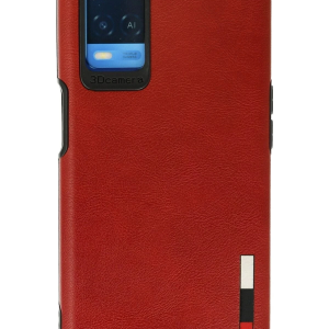 BFS A54 4G Kılıf Loop Deri Silikon - Kırmızı