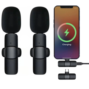 BFS K9 Type-C Uyumlu Mikrofon - Siyah