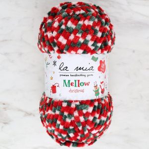 La Mia Mellow Christmas Altın Simli El Örgü İpi