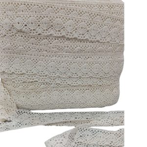 Kopanaki Dantel en 4 cm Krem 1 Metre