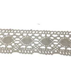 Kopanaki Dantel en 5 cm Badem Model Krem 5 Metre