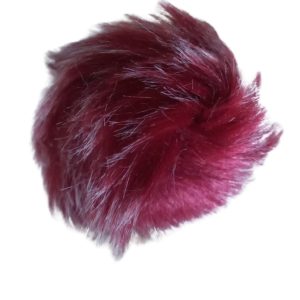 Şapka Ponponu Bordo