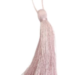 Püskül Tekli 10 cm 1 Adet Toz Pembe