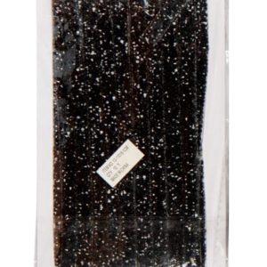 Silikon Yapışkanlı Taş Siyah 1 Metre 2 cm 1 Metre