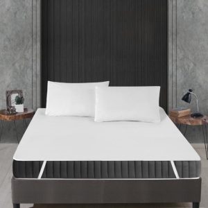 Alez Pamuklu Dört Köşe Lastik Yatak Koruyucu 160*200 cm