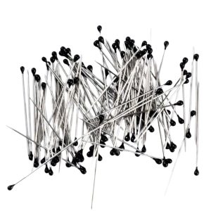 Minelli İğne Kutulu Siyah Başlı 100'lü