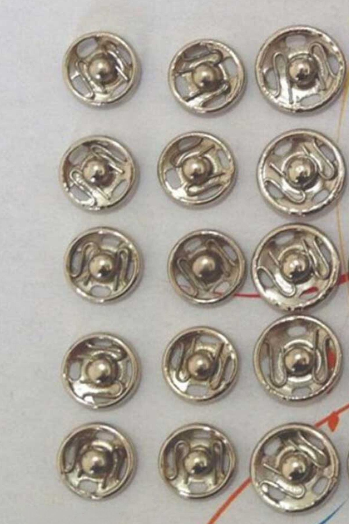 Çıt Çıt 18 mm 20'li Sarı - Görsel 2