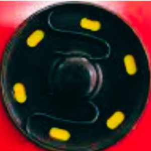 Çıt Çıt 30 mm 6'lı Siyah