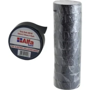 Elektrik Bantı Siyah 10'lu