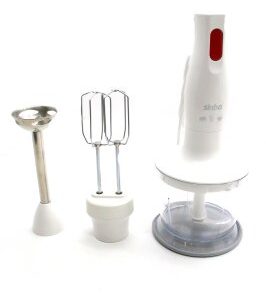 BLENDER SETİ  DOĞRAYICI - MİKSER - BLENDER  600ML HAZNE  350W SHB-3182 (5296)