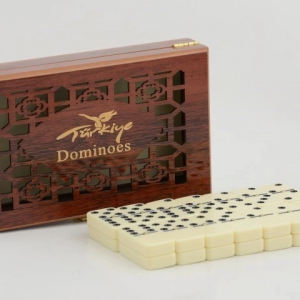 Ahşap Kutulu Domino Oyunu Alk2268