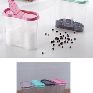 Plastik Kapaklı Majör Baharatlık Baharat Saklama Kutusu Kabı