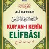 Ali Haydar Kur'an-ı Kerim Elifbası (Orta Boy)