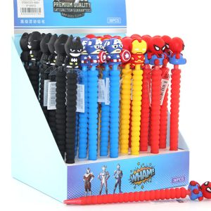 07 Uçlu Karışık Kahraman Figürlü Kalem