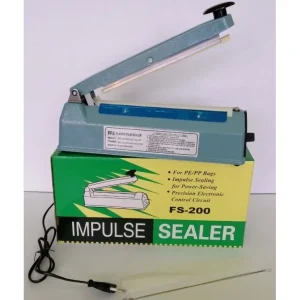 20Cm Metal Gövde Poşet Ağzı Yapıştırma Kapatma Makinası FS-200 (5224)