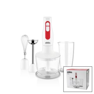 TURBO EL BLENDER SETİ DOĞRAYICI- MİKSER- BLENDER 2 KADEME HIZ 600ML HAZNE - 700ML ÖLÇÜ KABI SHB-3100S (5224)