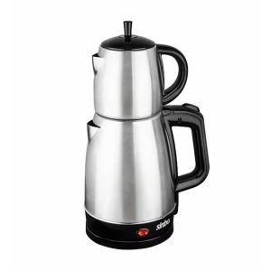 SİNBO STM-5831 ELEKTRİKLİ ÇELİK ÇAY MAKİNESİ ÇAYCI 1.7LT + 0.7LT ÇAY SÜZGEÇLİ (5224)