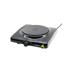 SİYAH TEK GÖZLÜ ELEKTRİKLİ OCAK HOTPLATE 1500W AYARLANABİLİR TERMOSTAT KOLAY TEMİZLENEBİLİR UYARI LAMBASI LX-7115 (5224)