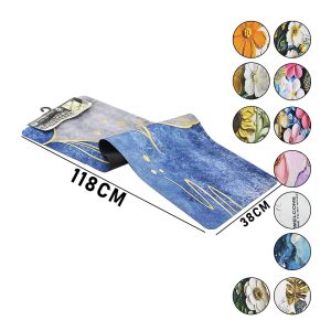 3D RENKLİ DESENLİ - D.GEN 38X118CMSU EMİCİ SİHİRLİ BANYO PASPAS PVC - ELASTİK (5224)