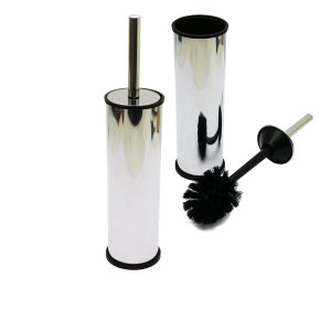 MİKRO-1 EKO METAL KLOZET WC FIRÇA SETİ DÜZ KAPAK (5224)