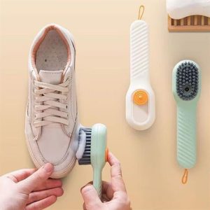 Çok Amaçlı Deterjan Hazneli Pratik Ayakkabı, Bot Temizleme Yıkama Fırçası (5296)