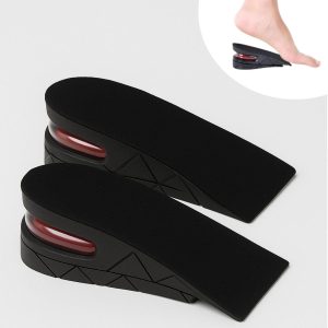 5 cm Boy Uzatıcı Silikon Ortopedik Topuk Tabanlık – Yüksek Konforlu Gizli Yükseltici Ped (Unisex) (5296)