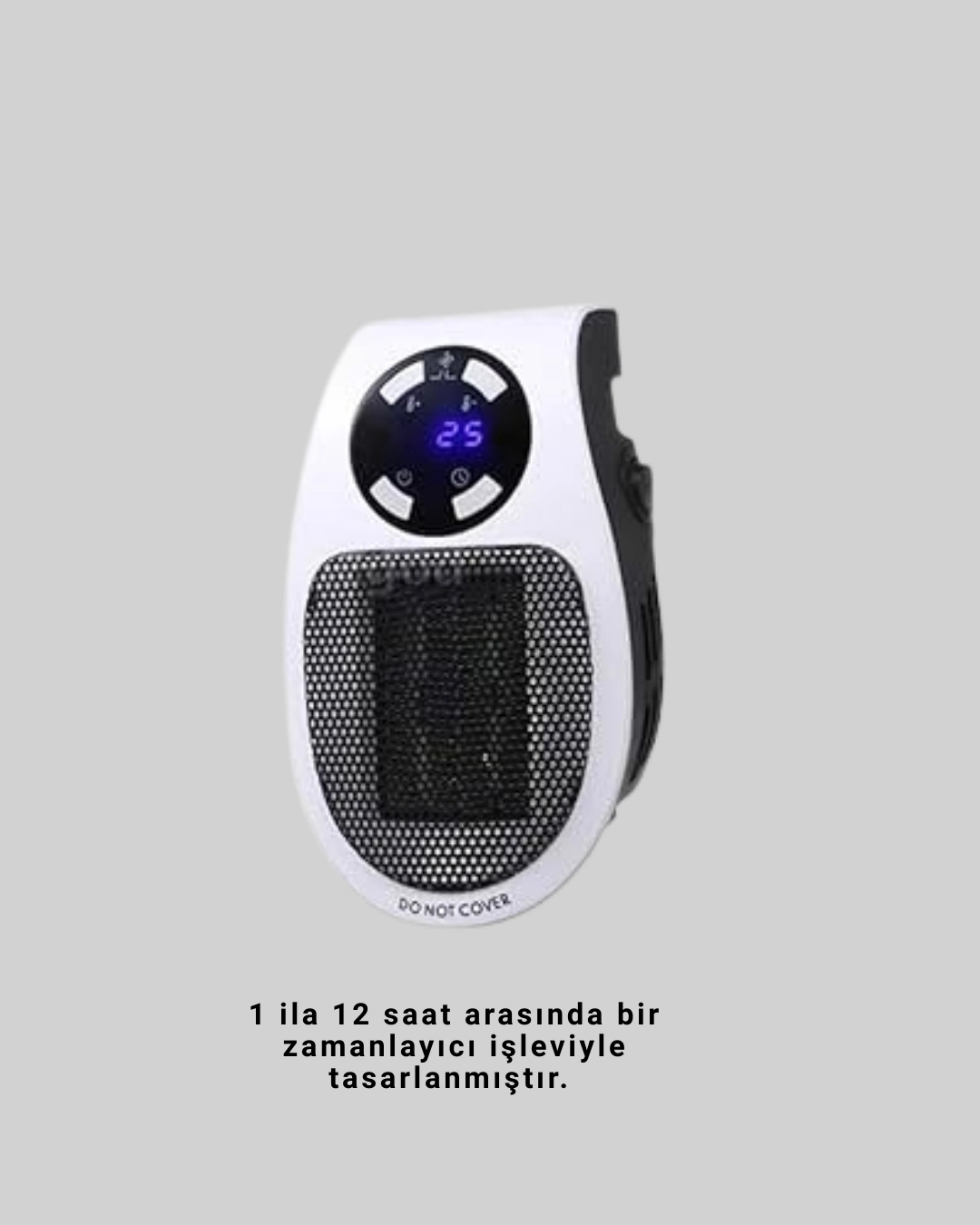 BFS Uzaktan Kumandalı Priz Tipi Seramik Isıtıcı Zaman Ayarlı - Görsel 5