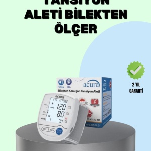 BFS Dijital Bilek Tansiyon Aleti Çift Güç Kaynaklı HD Ekranlı