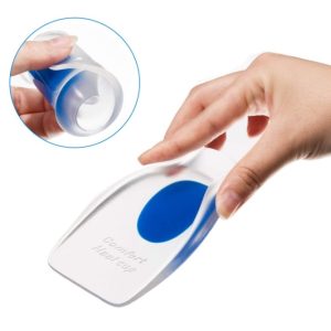 Topuk Silikonu Şeffaf Mavi Erkek (5296)