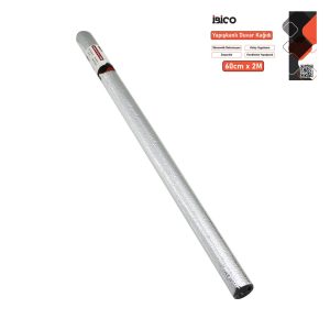 2MT X 60CM ALÜMİNYUM GÜMÜŞ TEZGAH ÜSTÜ FOLYO STİCKER - DUVAR KAĞIT KENDİNDEN YAPIŞKANLI - EKO DEKORASYON - DAYANIKLI (5296)