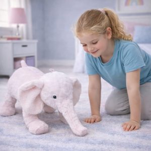 - PELUŞ YATAN FİL 65 CM 1 Adet