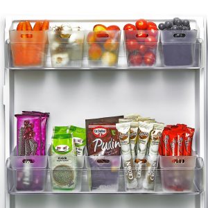 12 li Buzdolabı İçi Mini Düzenleyici Kutu Organizer - Buzdolabı Kapak Düzenleyici