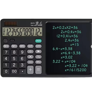 ZR900 Siyah Yazı Tahtalı Hesap Makinesi