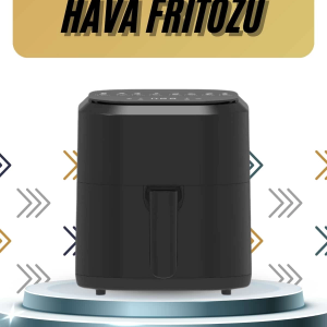 BFS 4L Airfryer Hazneli Hava Fritözü Yağsız Fritöz Taşınabilir Fırın İşlevi Gören Pratik