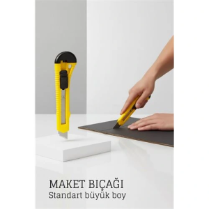 BFS Ergonomik Maket Bıçağı - Büyük Boy Maket Bıçağı