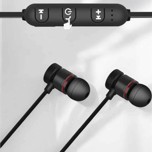 BFS Kablolu Mıknatıslı Sport Kulaklık Bluetooth Bağlantılı