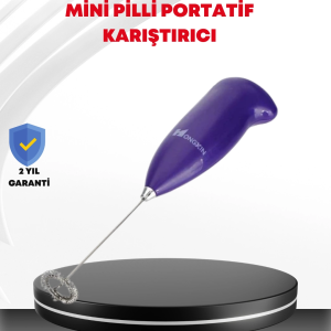 BFS El Tipi Pratik Mikser – Kahve, Süt, Bebek Maması ve Yumurta Çırpıcı