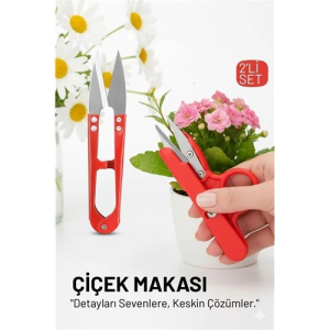 BFS Profesyonel 2’li Mini Budama Seti: Hassas Çiçek ve Bitki Makası - Çelik Ultra Keskin Seri
