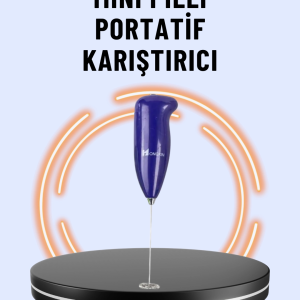 BFS Portatif Kahve Köpürtücü – Latte, Cappuccino, Milkshake ve Puding Yapıcı