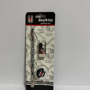 Kırtasiye Seti 3'lü Siyah Beyaz