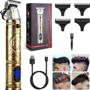 Lcd Ekranlı Traş Makinası Saç Sakal Düzeltme XYY-919 (5296)