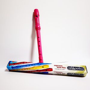 Blok Flüt Pembe