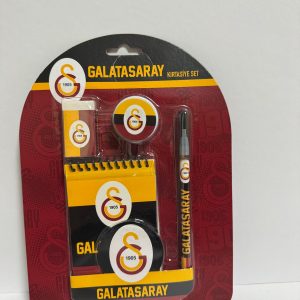 4'lü Kırtasiye Seti Sarı Kırmızı