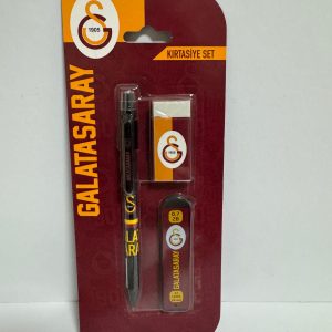 Versatilli 3'lü Kırtasiye Set Sarı Kırmızı 07