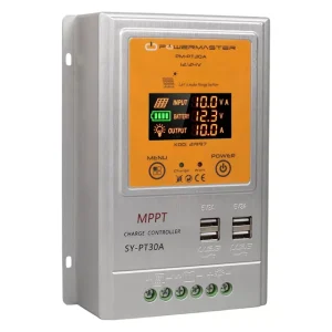 Powermaster Pm-pt30a 12v/24v 30a Mppt 4 Usb'li Dijital Otomatik Solar Şarj Regülatörü